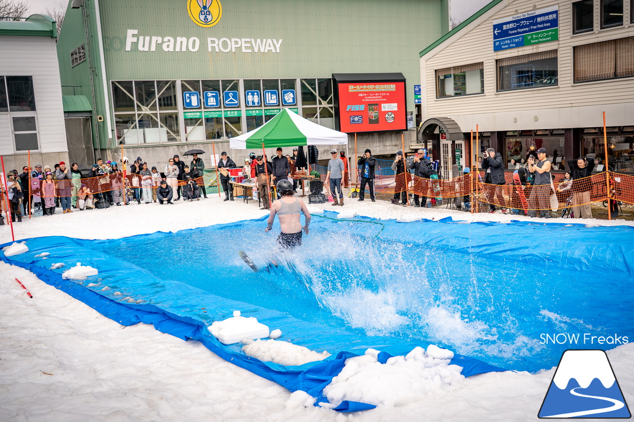 富良野スキー場｜いよいよインターナショナルなイベントに？！春シーズン恒例『第13回 Pond Skimming 池渡り』開催～♪